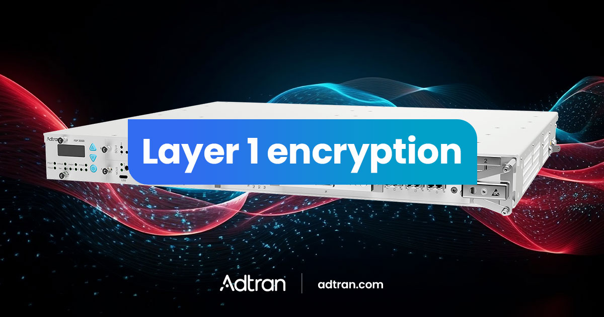 Layer 1 encryption